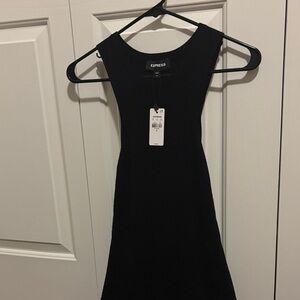 Express Classic Black Mini Dress